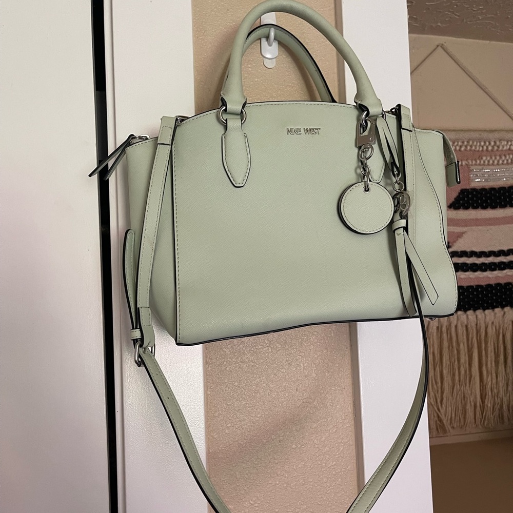 Mint green Nine West purse